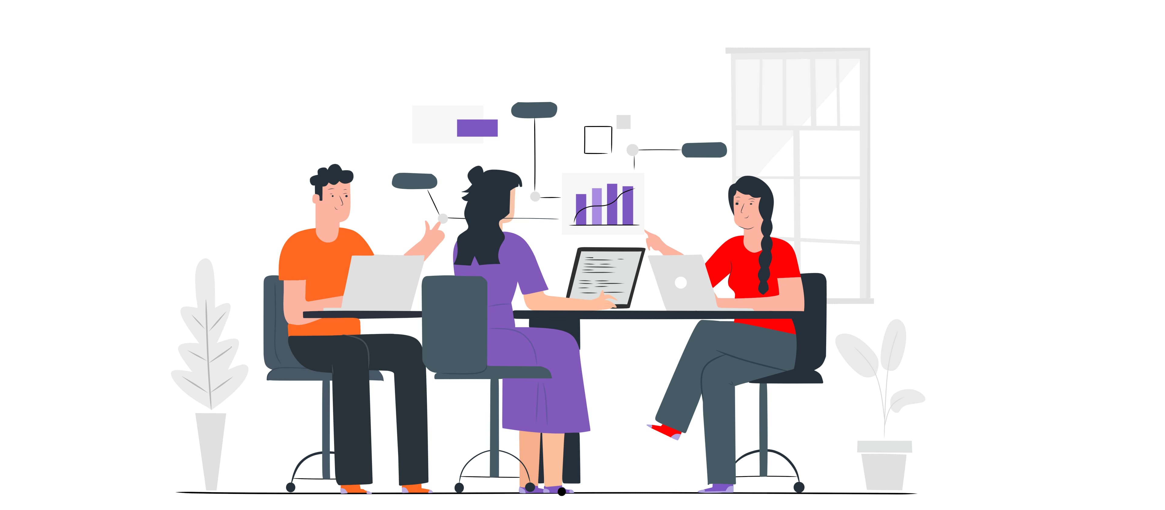 People collaborating - your work powered by our suite